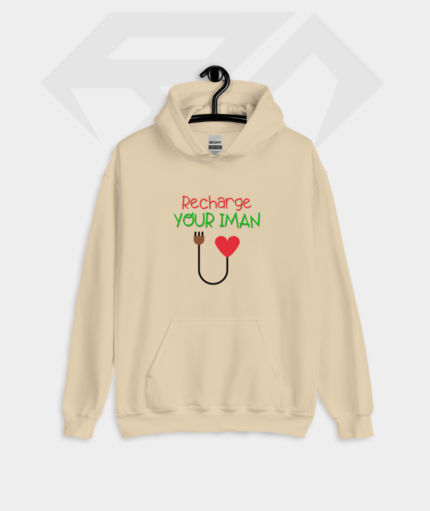 Recharge Your Iman Premium Cotton Fleece Hoodie
