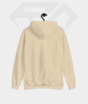 Cream Color Hoodie Back