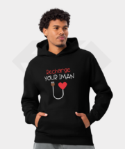 Recharge Your Iman Cream Cotton Fleece Hoodie