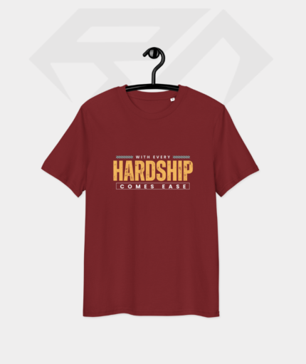 After Hardship Comes Ease Cotton Half Sleeve T-Shirt