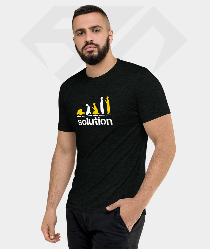 Solution Premium Cotton Half Sleeve T-Shirt