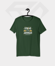 Strive For Jannah Premium Cotton Half Sleeve T-Shirt