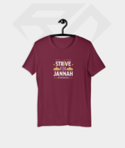 Strive For Jannah Premium Cotton Half Sleeve T-Shirt