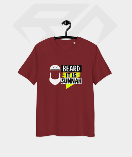 Beard Is Sunnah Premium Cotton Half Sleeve T-Shirt